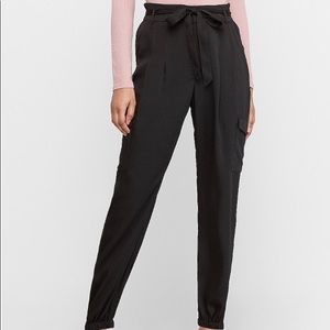 Express satin joggers